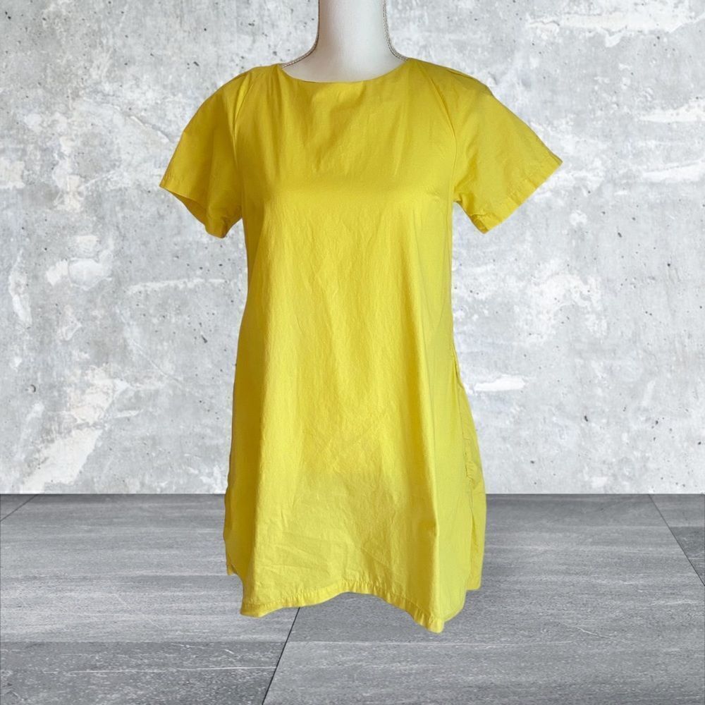 Osman Yousefzada Yellow Mini Dress Size 4